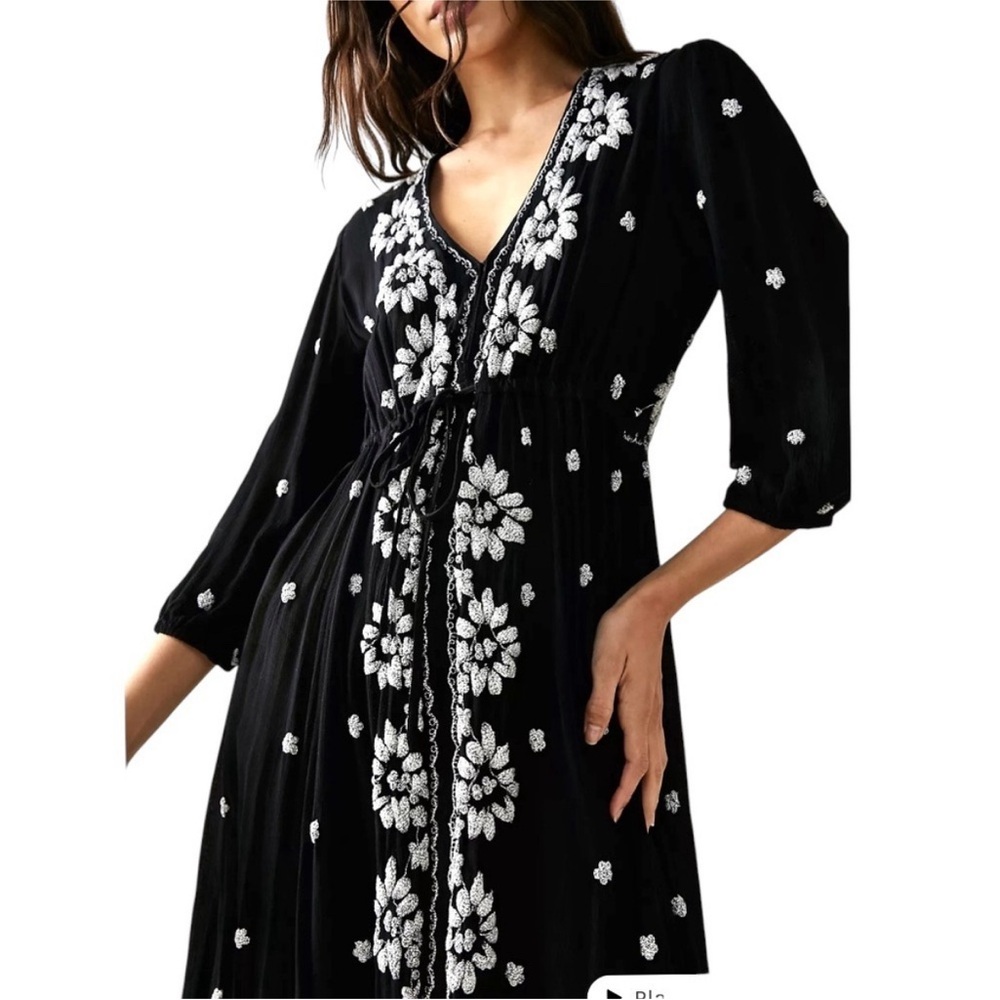 Free people fable maxi dress size L